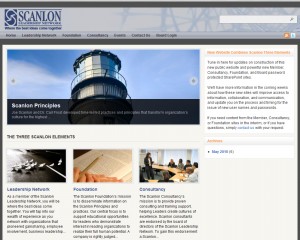 Scanlon Leadership WordPress Website