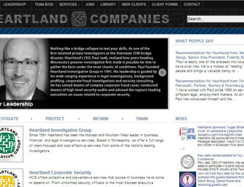 Heartland WordPress website refreshes branding and enables in-house edits 24/7.